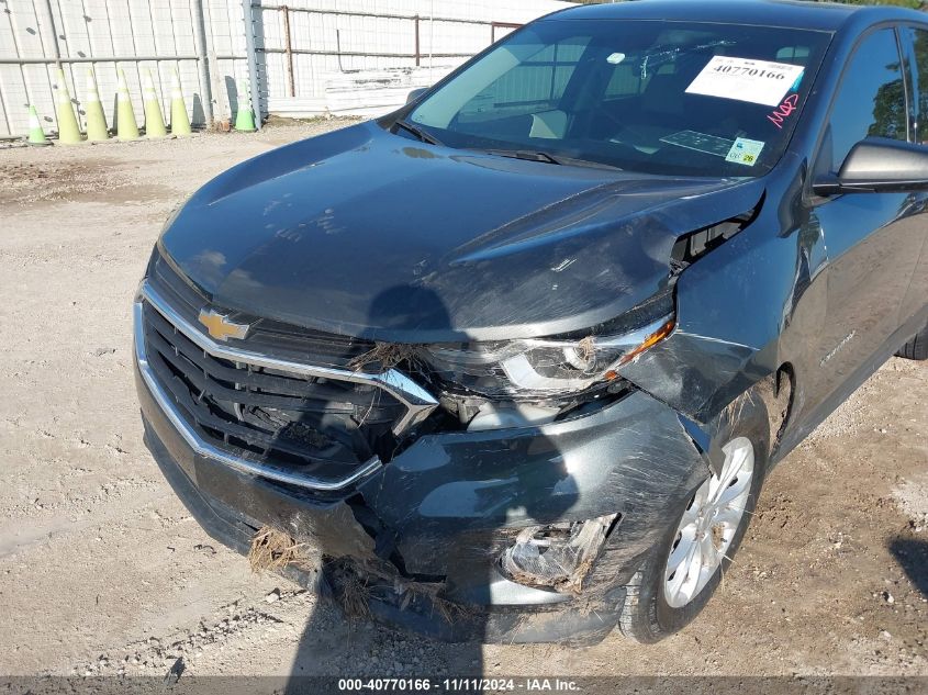 2018 Chevrolet Equinox Ls VIN: 2GNAXHEV1J6301749 Lot: 40770166