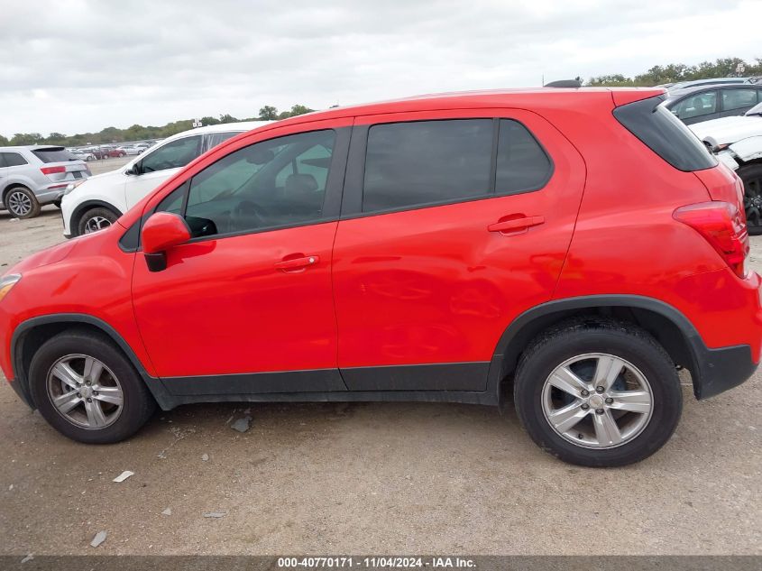 2020 Chevrolet Trax Fwd Ls VIN: KL7CJKSB4LB354131 Lot: 40770171