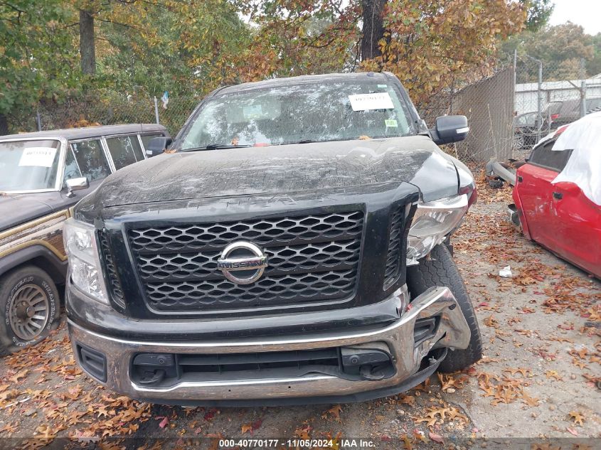 2019 Nissan Titan Sv VIN: 1N6AA1E58KN502673 Lot: 40770177