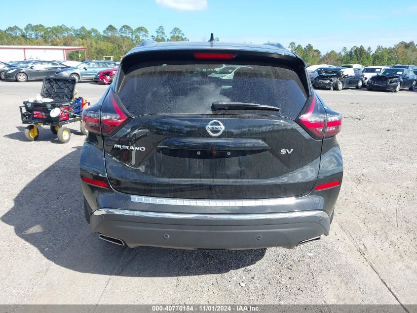 2022 Nissan Murano Sv Fwd VIN: 5N1AZ2BJ4NC121241 Lot: 40770184