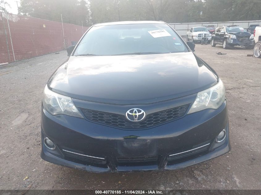 2013 Toyota Camry Se VIN: 4T1BF1FK2DU206792 Lot: 40770185