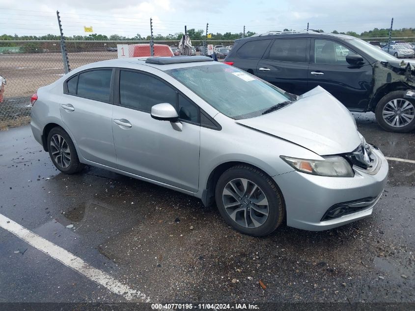 2013 Honda Civic Ex-L VIN: 2HGFB2F94DH539603 Lot: 40770195