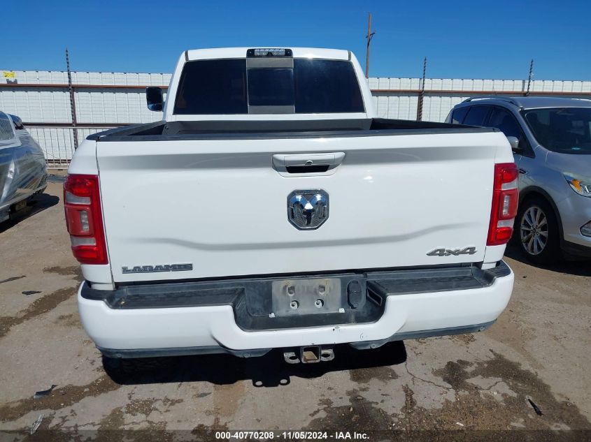 2019 Ram 2500 Laramie 4X4 6'4 Box VIN: 3C6UR5NL0KG652887 Lot: 40770208