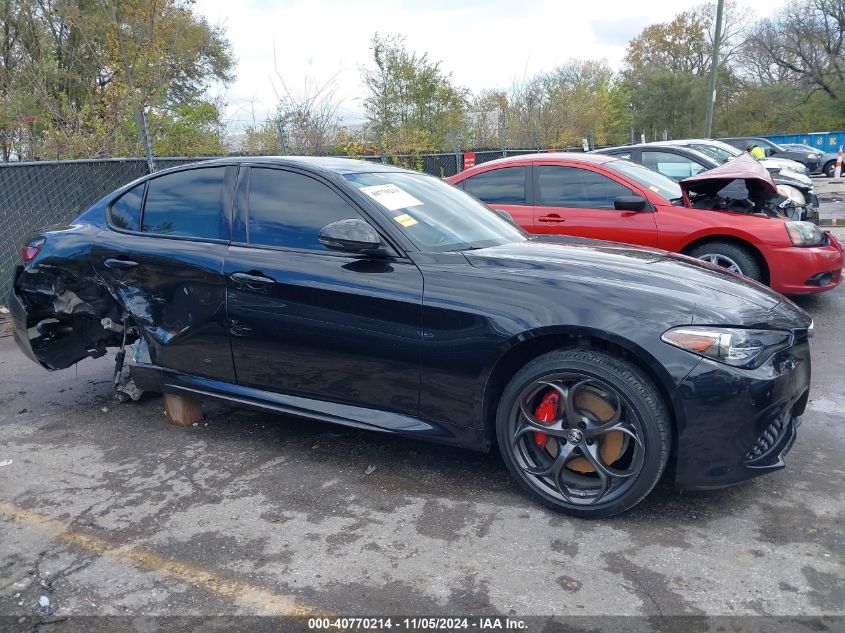 2020 Alfa Romeo Giulia Ti Sport Carbon Awd VIN: ZARFANBN1L7638627 Lot: 40770214