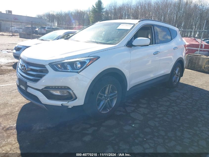 VIN 5XYZUDLB8HG437024 2017 Hyundai Santa Fe, Sport... no.2