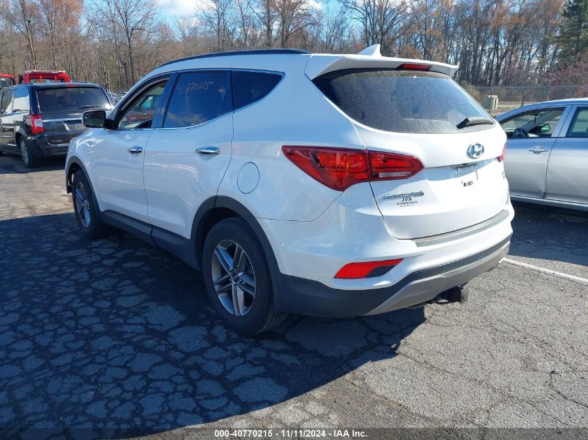 VIN 5XYZUDLB8HG437024 2017 Hyundai Santa Fe, Sport... no.3