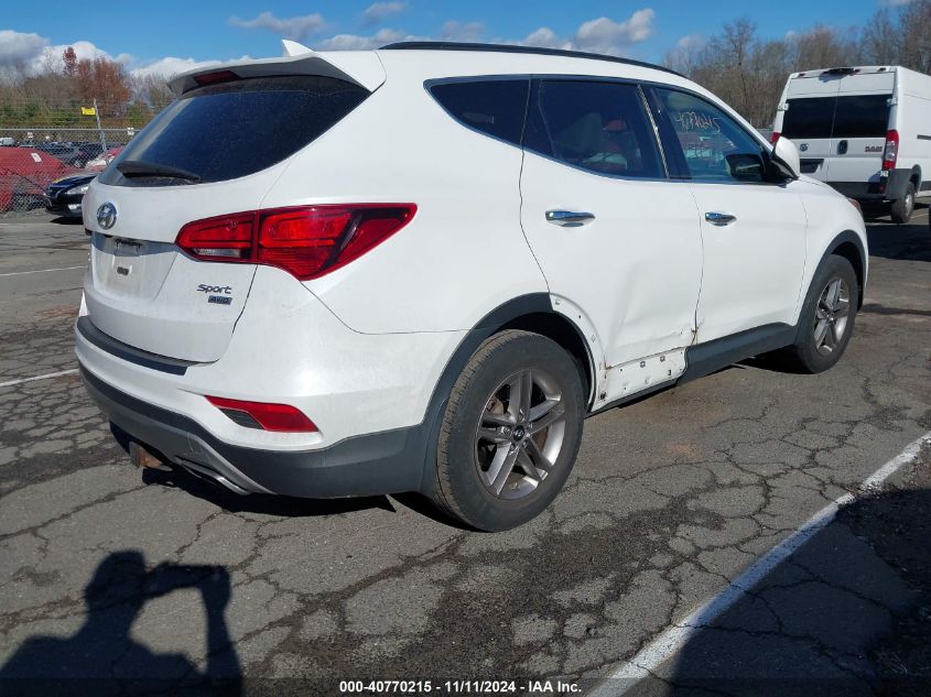 VIN 5XYZUDLB8HG437024 2017 Hyundai Santa Fe, Sport... no.4