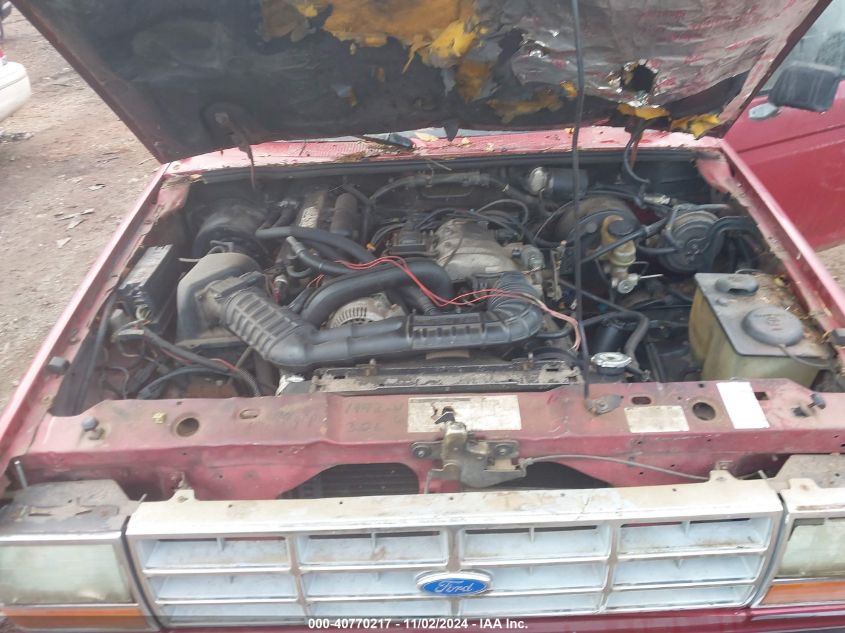 1992 Ford Ranger VIN: 1FTCR10U5NTA22352 Lot: 40770217