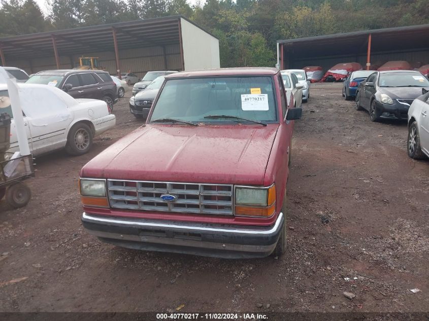 1992 Ford Ranger VIN: 1FTCR10U5NTA22352 Lot: 40770217