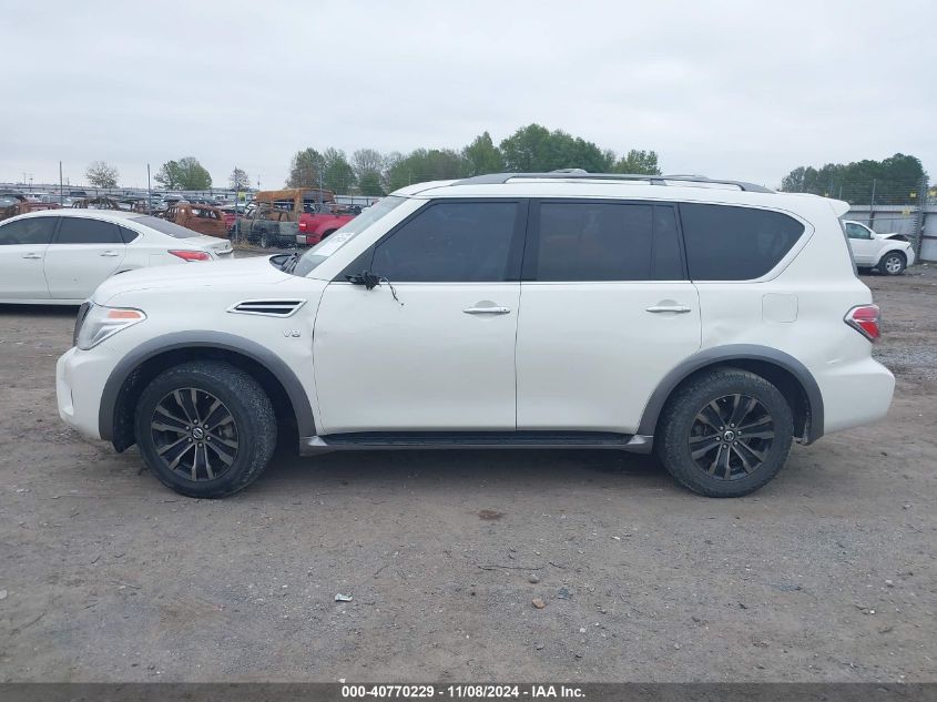 2017 Nissan Armada Platinum VIN: JN8AY2ND2H9005751 Lot: 40770229