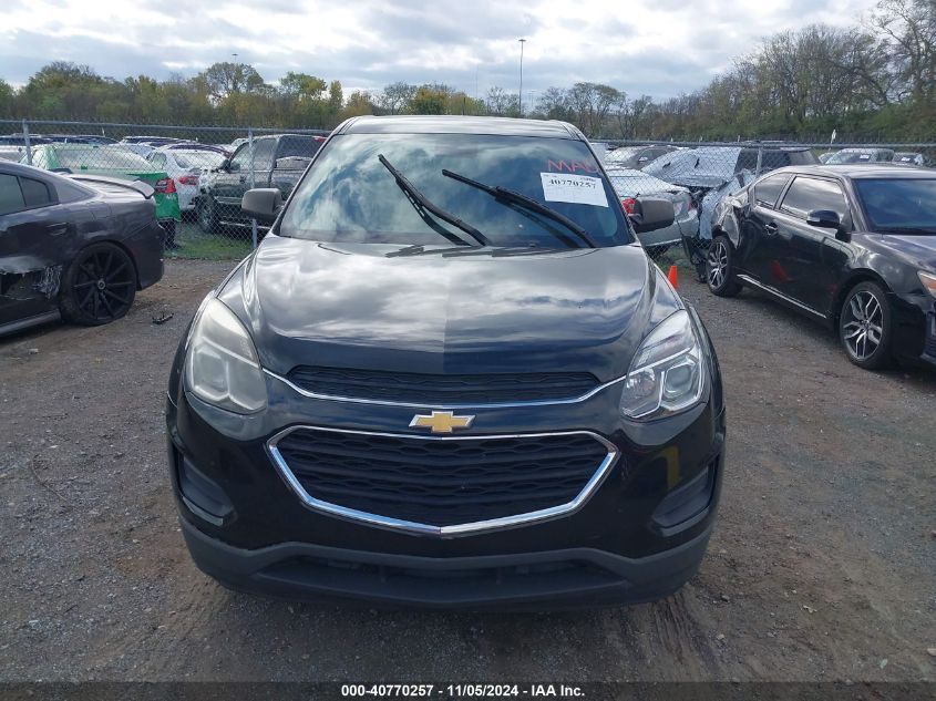 2017 CHEVROLET EQUINOX LS - 2GNALBEK7H1586236