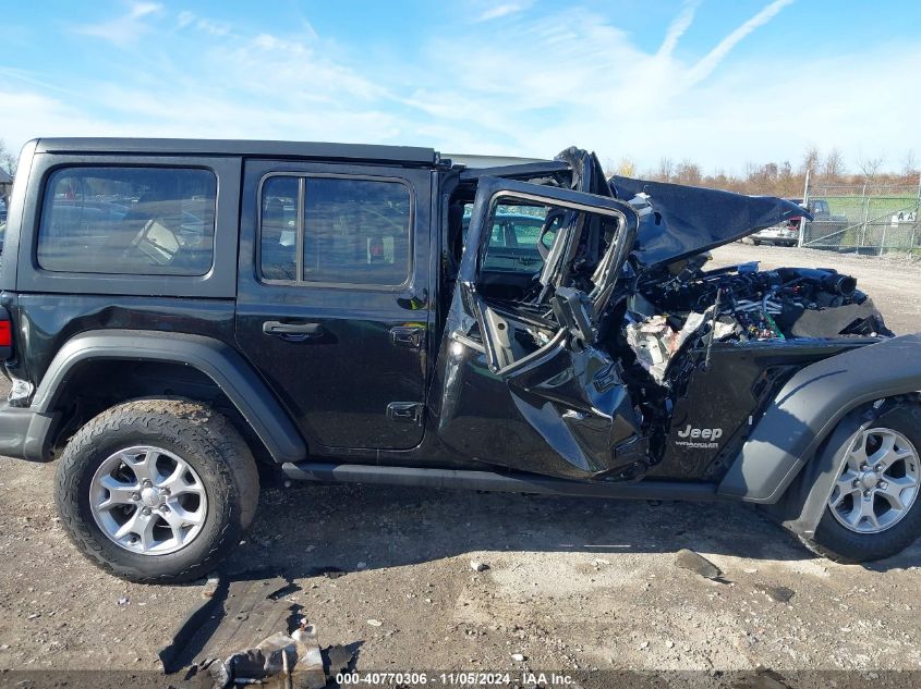 2021 Jeep Wrangler Unlimited Islander 4X4 VIN: 1C4HJXDGXMW606358 Lot: 40770306