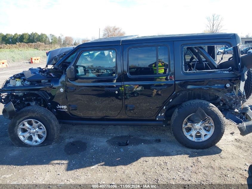 2021 Jeep Wrangler Unlimited Islander 4X4 VIN: 1C4HJXDGXMW606358 Lot: 40770306