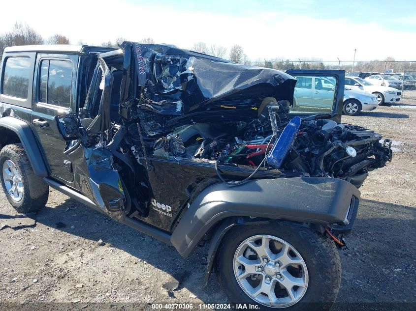 2021 Jeep Wrangler Unlimited Islander 4X4 VIN: 1C4HJXDGXMW606358 Lot: 40770306