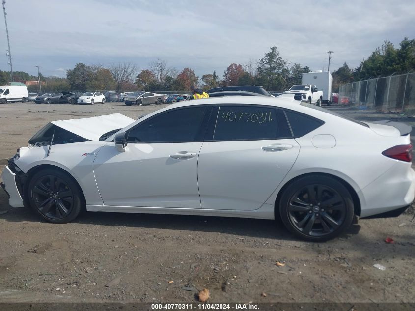 2021 Acura Tlx A-Spec Package VIN: 19UUB5F58MA002009 Lot: 40770311