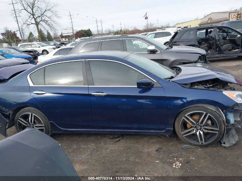 2017 Honda Accord Sport VIN: 1HGCR2F50HA297053 Lot: 40770314