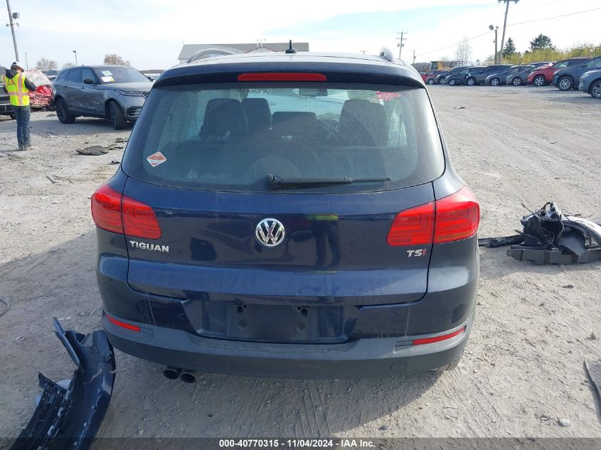 2016 VOLKSWAGEN TIGUAN S - WVGAV7AX5GW573005