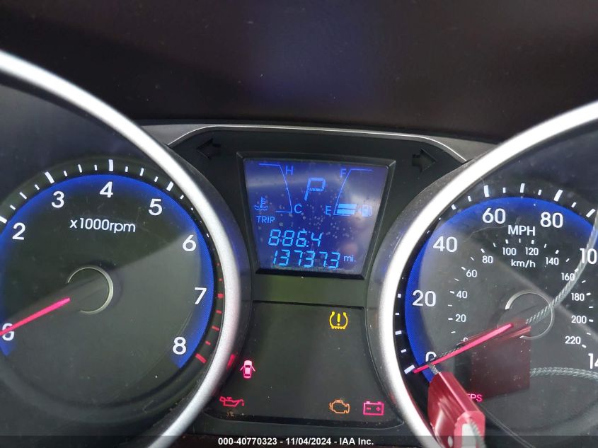 2013 Hyundai Tucson Gls/Limited VIN: KM8JU3AC7DU724569 Lot: 40770323