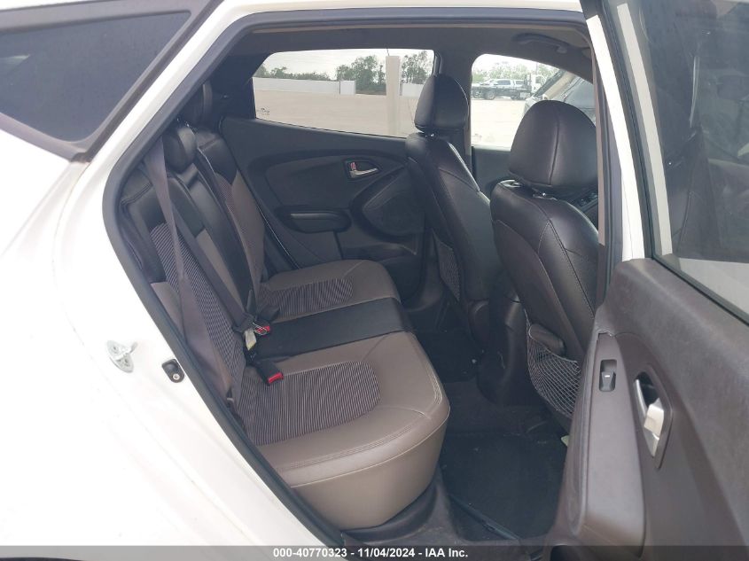 2013 Hyundai Tucson Gls/Limited VIN: KM8JU3AC7DU724569 Lot: 40770323