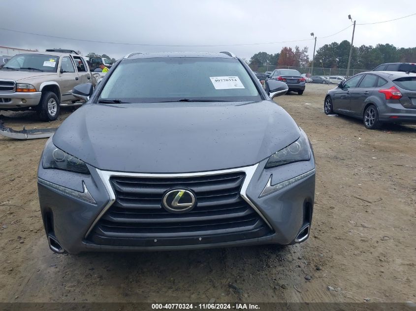 2017 Lexus Nx 200T VIN: JTJYARBZ6H2057204 Lot: 40770324