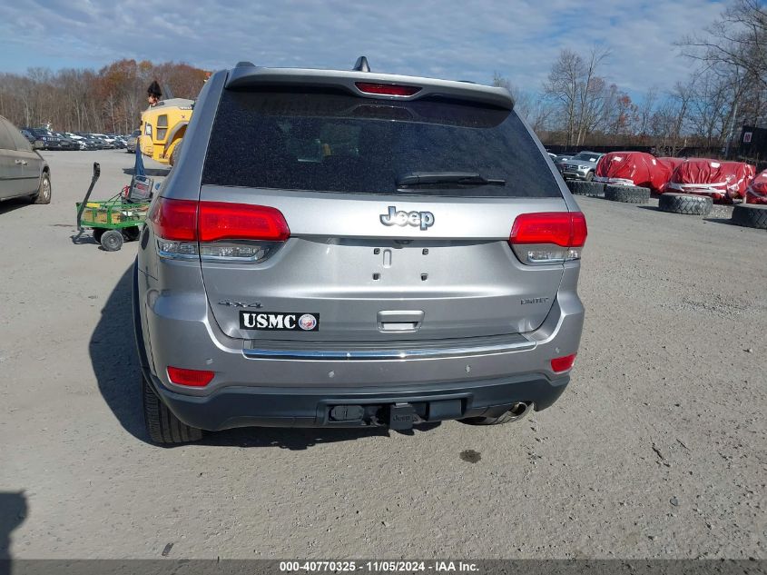 2018 Jeep Grand Cherokee Limited 4X4 VIN: 1C4RJFBG7JC406732 Lot: 40770325