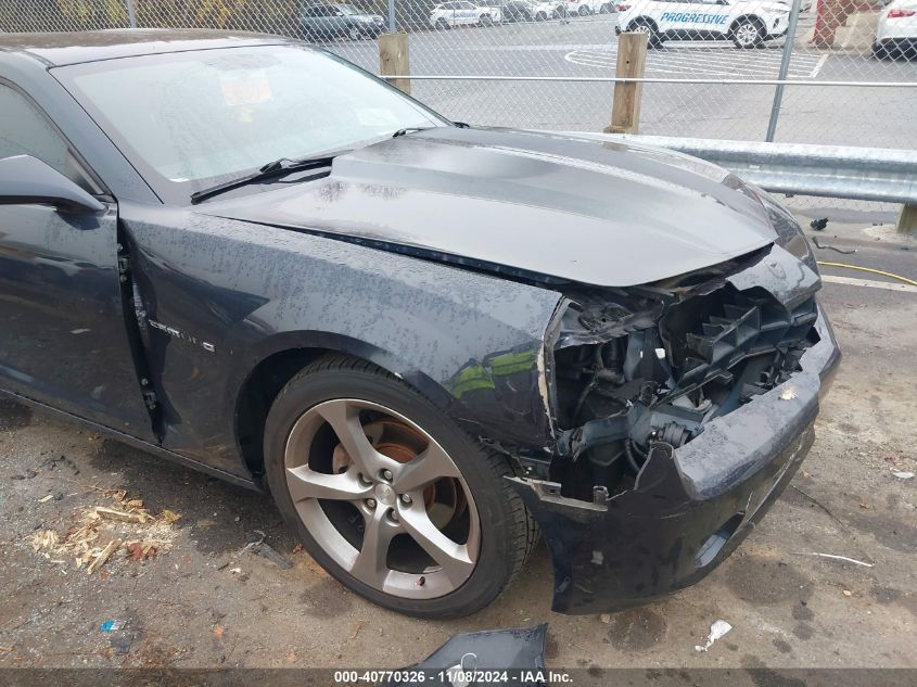 2013 CHEVROLET CAMARO 1LT - 2G1FF1E33D9120350