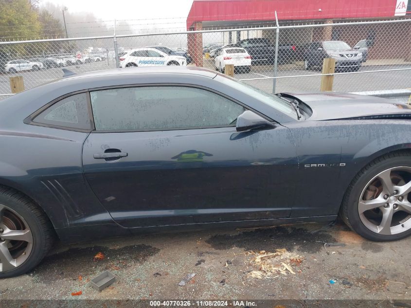 2013 CHEVROLET CAMARO 1LT - 2G1FF1E33D9120350