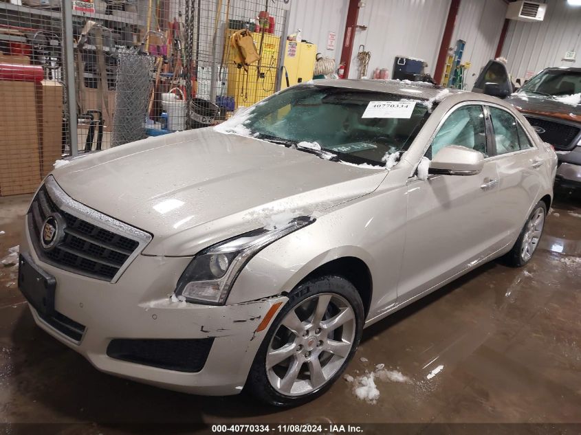 2014 Cadillac Ats Luxury VIN: 1G6AH5SX5E0127034 Lot: 40770334