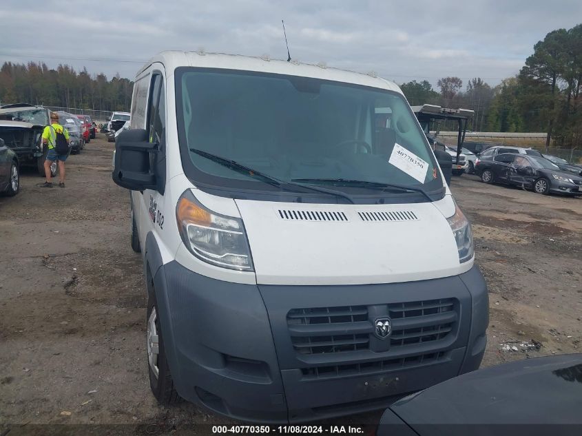 2018 Ram Promaster 1500 Low Roof 136 Wb VIN: 3C6TRVAGXJE155795 Lot: 40770350