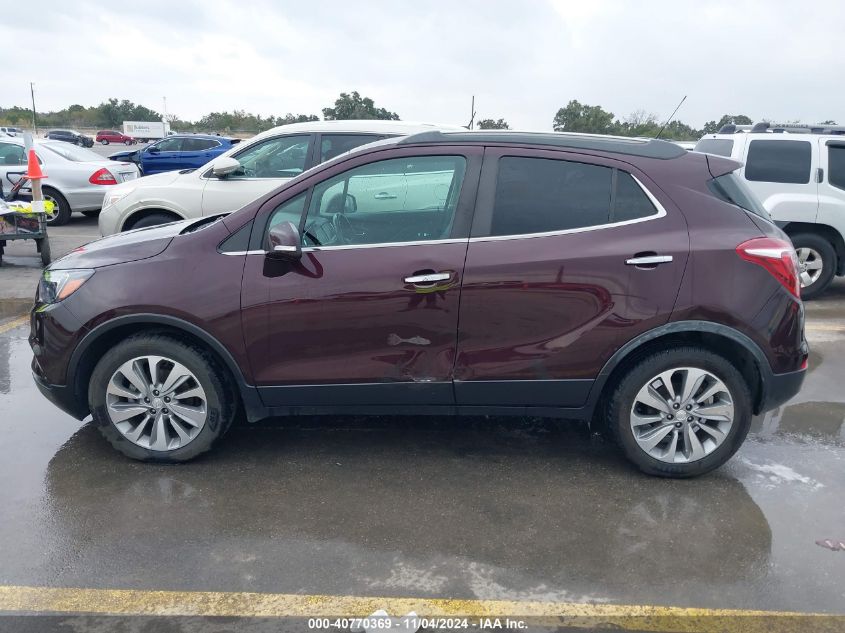 2018 Buick Encore Preferred VIN: KL4CJASBXJB614732 Lot: 40770369