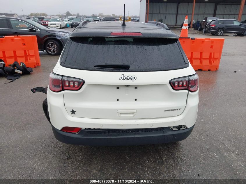 2017 Jeep New Compass Sport Fwd VIN: 3C4NJCAB5HT668394 Lot: 40770370