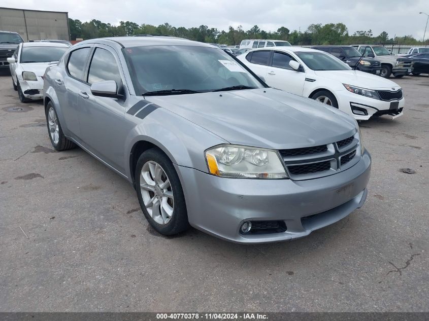 2013 DODGE AVENGER R/T - 1C3CDZBG6DN717385