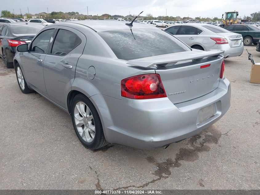 2013 DODGE AVENGER R/T - 1C3CDZBG6DN717385