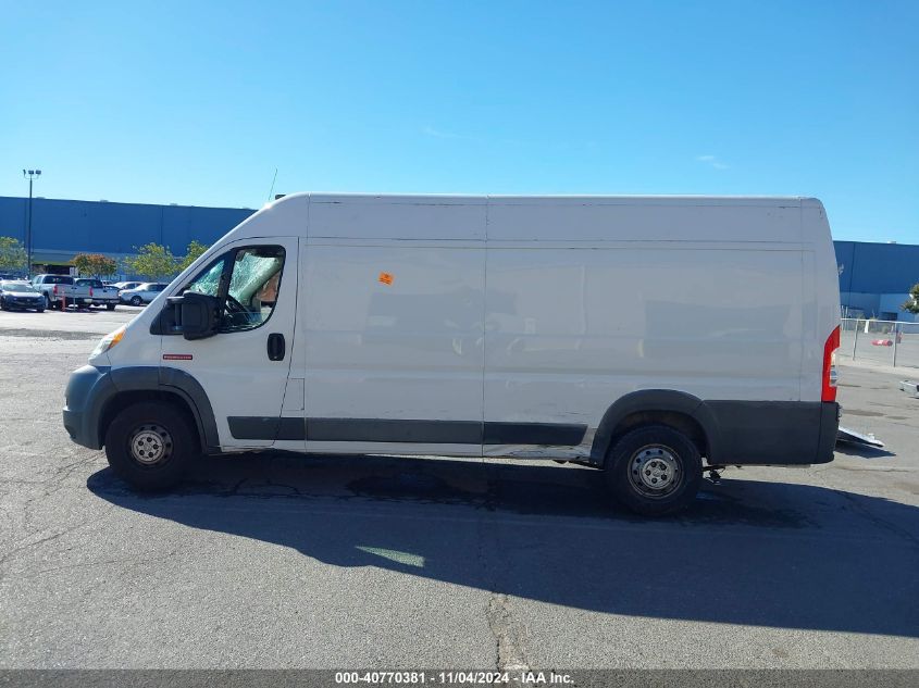 2017 Ram Promaster 3500 Cargo Van High Roof 159 Wb Ext VIN: 3C6URVJG3HE528139 Lot: 40770381