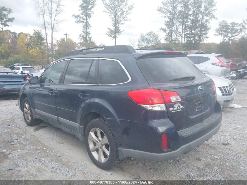 2013 Subaru Outback 2.5I Limited VIN: 4S4BRCKC6D3216989 Lot: 40770385