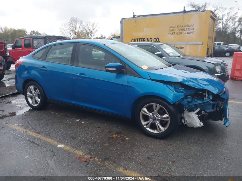 2013 Ford Focus Se VIN: 1FADP3F28DL284236 Lot: 40770388