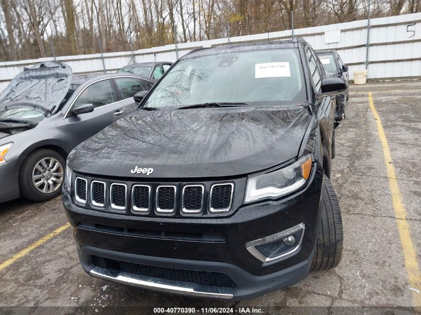 2021 Jeep Compass Limited 4X4 VIN: 3C4NJDCB1MT526105 Lot: 40770390