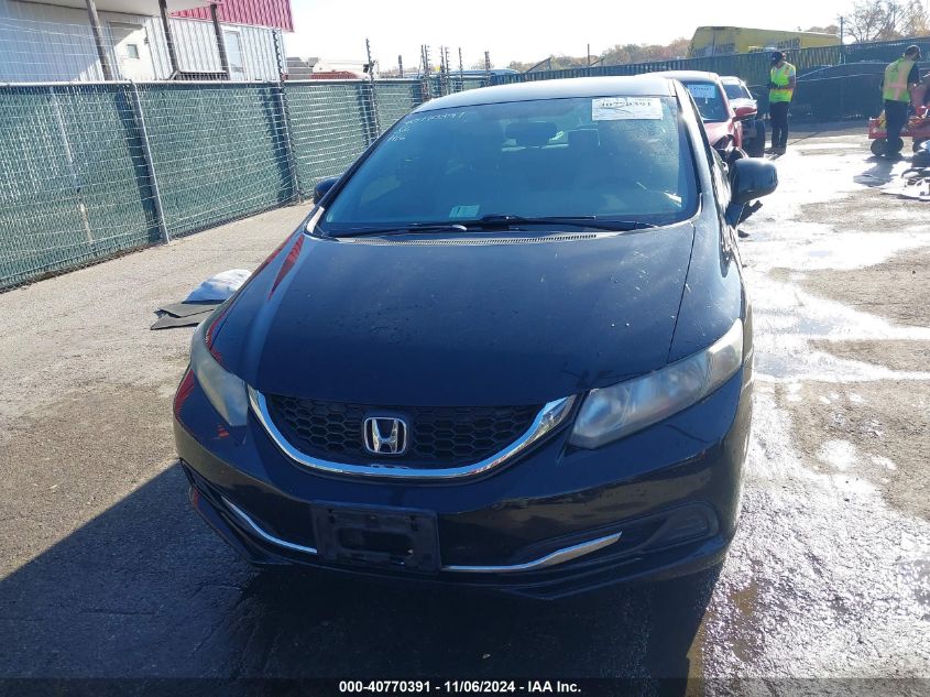 2013 Honda Civic Lx VIN: 19XFB2F51DE215984 Lot: 40770391