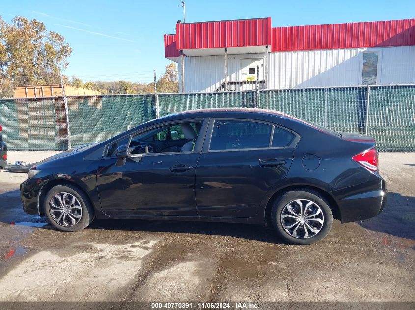 2013 Honda Civic Lx VIN: 19XFB2F51DE215984 Lot: 40770391