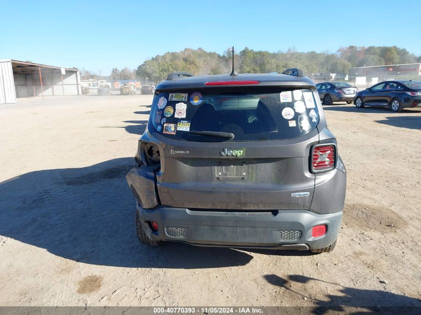 2017 Jeep Renegade Latitude Fwd VIN: ZACCJABB1HPE80585 Lot: 40770393