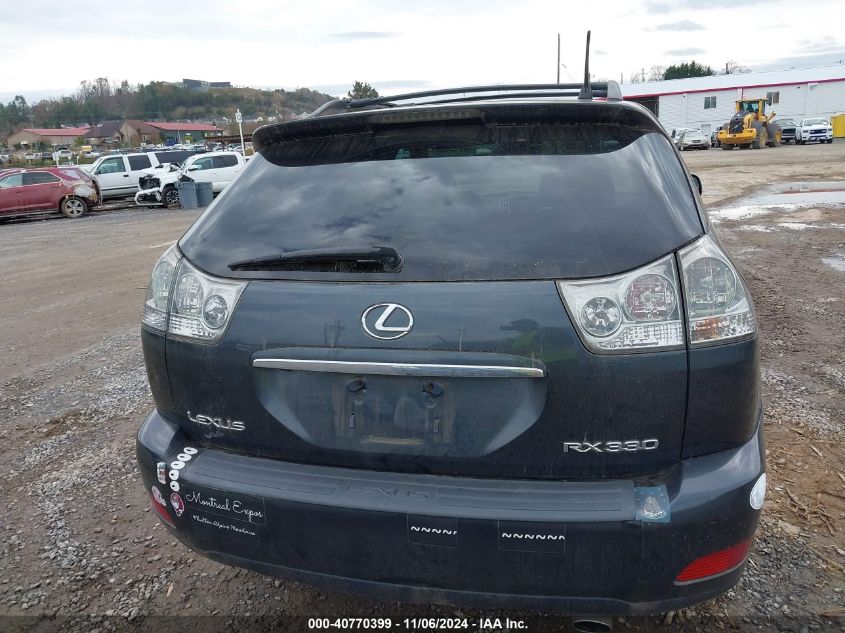 2004 Lexus Rx 330 Base (A5) VIN: 2T2HA31U94C011251 Lot: 40770399