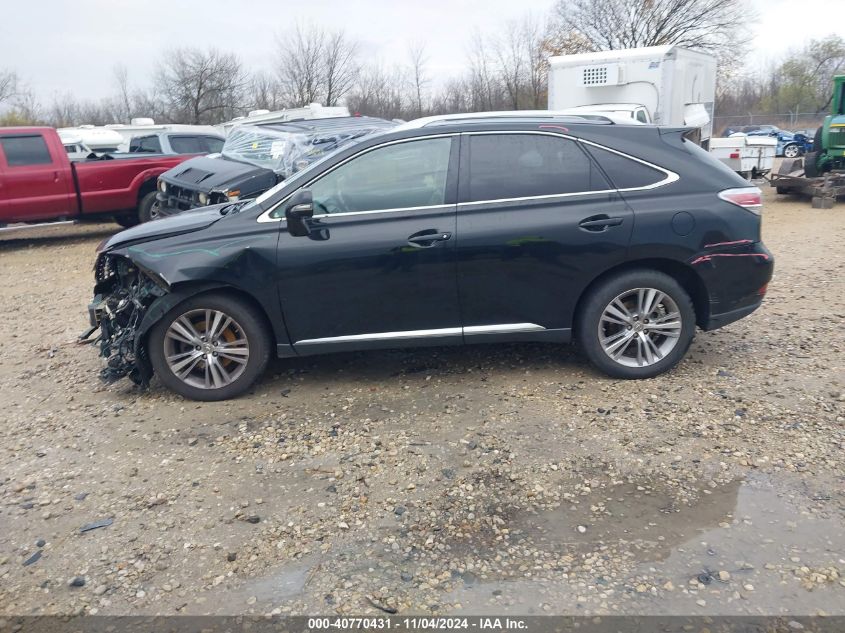 2015 Lexus Rx 350 VIN: 2T2BK1BA8FC263281 Lot: 40770431