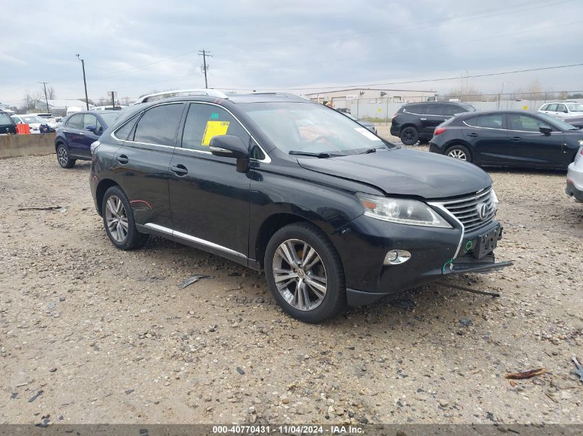 VIN 2T2BK1BA8FC263281 2015 LEXUS RX 350 no.1