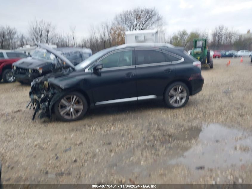 VIN 2T2BK1BA8FC263281 2015 LEXUS RX 350 no.2