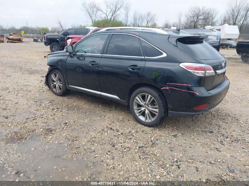 VIN 2T2BK1BA8FC263281 2015 LEXUS RX 350 no.3