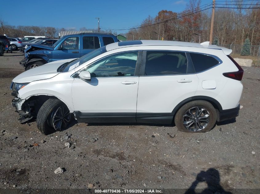 2021 HONDA CR-V AWD EX - 5J6RW2H57MA010262