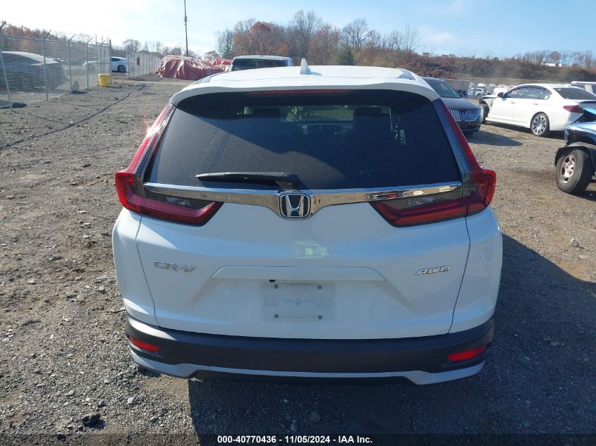 2021 Honda Cr-V Awd Ex VIN: 5J6RW2H57MA010262 Lot: 40770436