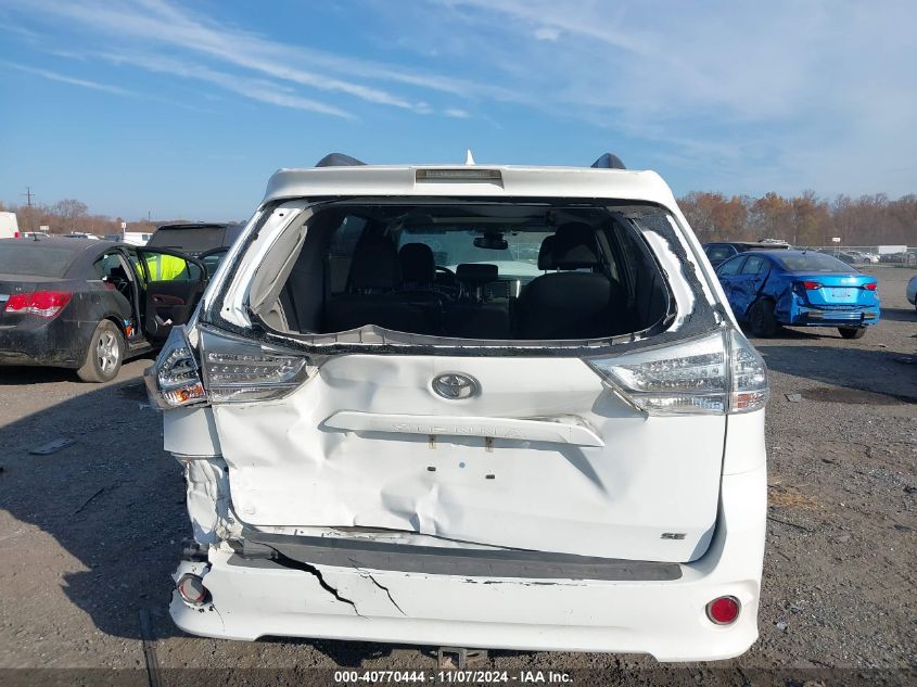 2018 Toyota Sienna Se 8 Passenger VIN: 5TDXZ3DC5JS939508 Lot: 40770444