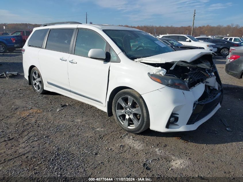 2018 TOYOTA SIENNA