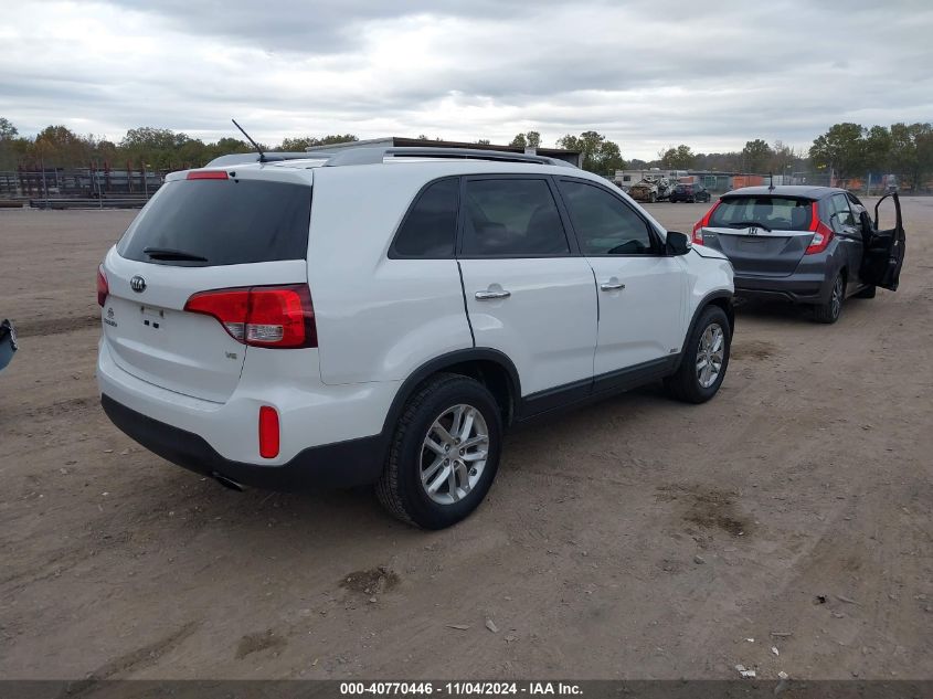 2015 KIA SORENTO LX V6 - 5XYKTDA73FG648745